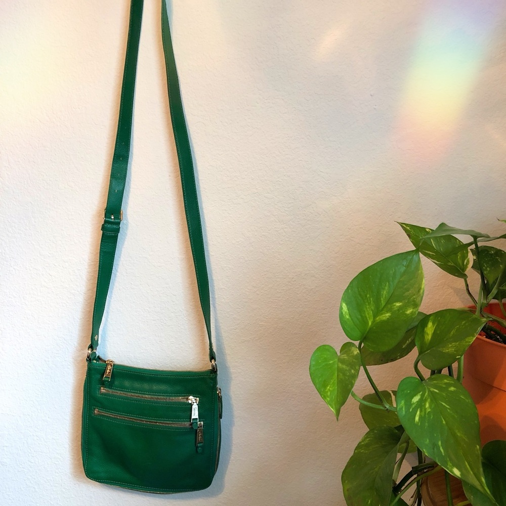 Green Sheila by Cole Haan Crossbody Purse